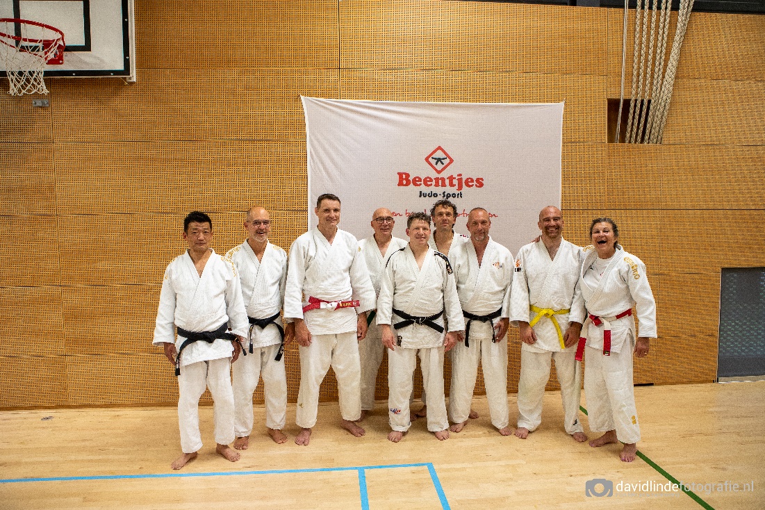 De wedstrijdcommissie met Mark Huizinga